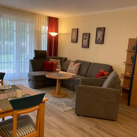Duenenpark - Komfort Mit 1 Schlafzimmer Und Terrasse Im Erdgeschoss 074 * Binz