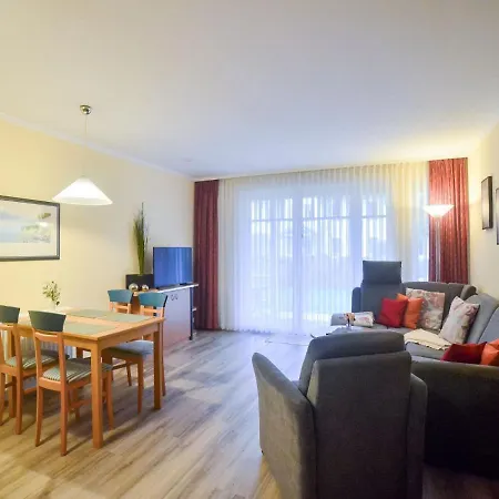 Duenenpark - Komfort Mit 1 Schlafzimmer Und Terrasse Im Erdgeschoss 074 Остзебад Бинц