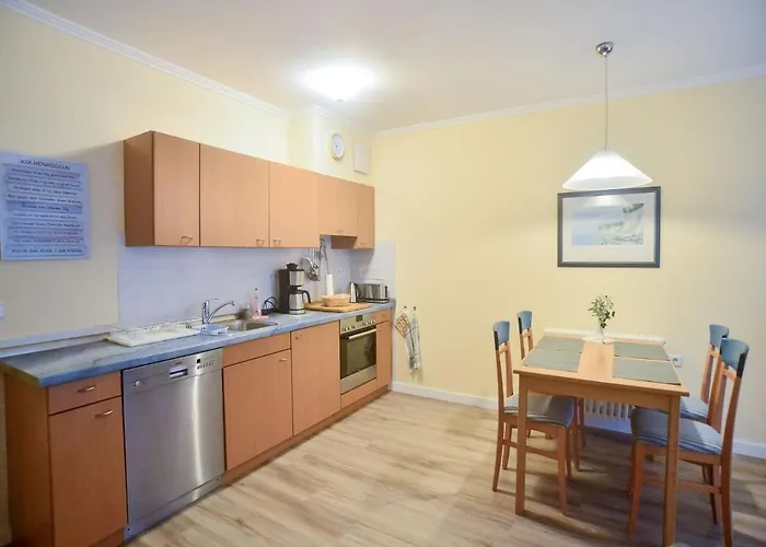 Duenenpark - Komfort Mit 1 Schlafzimmer Und Terrasse Im Erdgeschoss 074 * Остзебад Бинц